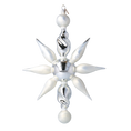 Bild in die Galerieansicht laden, Arctic Starburst Glass Christmas ornament Star free blowing 2024-083