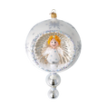 Load image into Gallery viewer, PRE-ORDER Heavenly Glow Glass Christmas ornament Star free blowing Angel