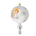 Load image into Gallery viewer, PRE-ORDER Heavenly Glow Glass Christmas ornament Star free blowing Angel