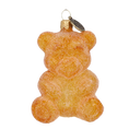 Cargar imagen en el visor de la galería, Sugared Amber Gummy Bear Premium christmas glass ornament 2024-128