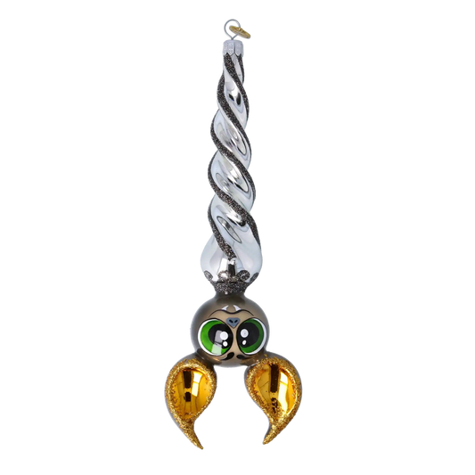 Count Batisto - Handmade Glass Christmas ornament free blowing bat