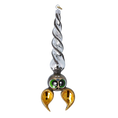 Load image into Gallery viewer, Count Batisto - Handmade Glass Christmas ornament free blowing bat 2024-225