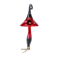Load image into Gallery viewer, Enchanted Swirl Mushroom Handmade Glass Christmas ornament 2024-231