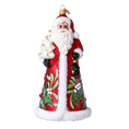 Load image into Gallery viewer, Santa of the Holly Valley Handmade Glass Christmas ornament Santa Claus 2024-261