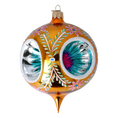Load image into Gallery viewer, Spotlights - Kaleidoscope of Christmas Brilliance. Handmade Glass Christmas ornament.