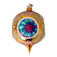 Load image into Gallery viewer, Spotlights - Kaleidoscope of Christmas Brilliance. Handmade Glass Christmas ornament.