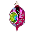 Load image into Gallery viewer, Ruby Glow Handmade Glass Christmas ornament