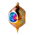 Load image into Gallery viewer, Golden Twilight Handmade Glass Christmas ornament 2024-288
