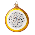 Load image into Gallery viewer, Dragon fruit. Handmade Glass Christmas ornament. 2024-289