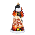 Load image into Gallery viewer, Nocturnal Harvest Sentinel | Hand-Painted Glass Ornament | Blubom 2024-291