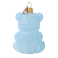 Załaduj obraz do przeglądarki galerii, Frosted Azure Gummy Bear Premium christmas glass ornament 2024-310