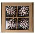 Load image into Gallery viewer, Christmas Cones from the Forest Glade. Handmade Glass Christmas ornament. 2024-338