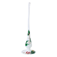 Load image into Gallery viewer, Ivory Holly Arched Stand Premium christmas glass ornament 2025-006