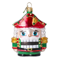 Load image into Gallery viewer, Fairy Grandpa. Handmade Glass Christmas ornament.