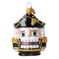 Load image into Gallery viewer, Enchanted Nutcracker. Handmade Glass Christmas ornament.