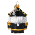 Load image into Gallery viewer, Enchanted Nutcracker. Handmade Glass Christmas ornament.