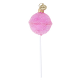 Bild in die Galerieansicht laden, Sugared Rose Lollipop Premium christmas glass ornament 2025-095