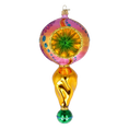 Load image into Gallery viewer, Royal Blossom Handmade Glass Christmas ornament Retro Glass Reflector Ornament