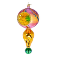 Load image into Gallery viewer, Royal Blossom Handmade Glass Christmas ornament Retro Glass Reflector Ornament 2025-115