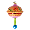 Load image into Gallery viewer, Sunset Blossom Glass Christmas ornament Retro Glass Reflector Ornament