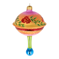 Load image into Gallery viewer, Sunset Blossom Glass Christmas ornament Retro Glass Reflector Ornament