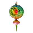 Load image into Gallery viewer, Mystic Aurora Handmade Glass Christmas ornament Retro Glass Reflector Ornament