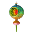 Load image into Gallery viewer, Mystic Aurora Handmade Glass Christmas ornament Retro Glass Reflector Ornament 2025-118