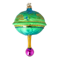 Load image into Gallery viewer, Emerald Bloom Glass Christmas ornament Retro Glass Reflector Ornament