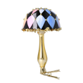 Load image into Gallery viewer, Harlequin Gilded Mushroom Premium christmas glass ornament 2025-164