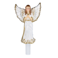 Load image into Gallery viewer, Exclusive Guardian Angel Handmade Glass Christmas ornament. 2025-173