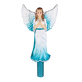 Charger l'image dans la visionneuse de la galerie, Blue Celestial Angel Glass Christmas Tree Topper 2025-177