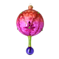 Load image into Gallery viewer, Winter Sunflower Handmade Glass Christmas ornament Reflector 2025-189