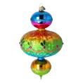 Load image into Gallery viewer, Festive Jewel glass hand-painted glass christmas ornaments