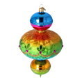 Load image into Gallery viewer, Festive Jewel glass hand-painted glass christmas ornaments