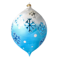 Load image into Gallery viewer, PRE-ORDER Frosty Delight Glass Christmas ornament Star free blowing Snowman