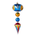 Load image into Gallery viewer, PRE-ORDER Carnival Jewel Glass Christmas ornament free blowing