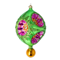 Load image into Gallery viewer, PRE-ORDER Aurora Bloom Handcrafted Glass Christmas Collection: Celestial Jewel Ornaments