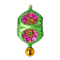 Load image into Gallery viewer, Aurora Bloom Handcrafted Glass Christmas Collection: Celestial Jewel Ornaments 2026-001