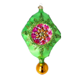 Load image into Gallery viewer, Aurora Bloom Handcrafted Glass Christmas Collection: Celestial Jewel Ornaments 2026-001