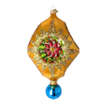 Load image into Gallery viewer, PRE-ORDER Golden Bloom Spark Glass Christmas Collection: Celestial Jewel Ornaments