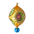 Load image into Gallery viewer, PRE-ORDER Golden Bloom Spark Glass Christmas Collection: Celestial Jewel Ornaments