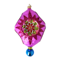 Load image into Gallery viewer, Imperial Bloom Handcrafted Glass Christmas ornament 2026-004