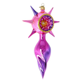 Cargar imagen en el visor de la galería, Rose Luminary Star Glass Christmas ornament free blowing PRE-ORDER 2026-076
