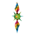 Załaduj obraz do przeglądarki galerii, Prismatic Jewel Star Glass Christmas ornament free blowing PRE-ORDER 2026-083