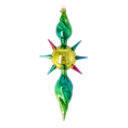 Load image into Gallery viewer, Verdant Light Star Glass Christmas ornament free blowing PRE-ORDER 2026-085