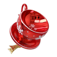 Load image into Gallery viewer, Eloria Cup Free Blowing Glass Teacup Ornament 2026-114