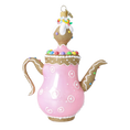 Load image into Gallery viewer, Candy Frost pot Free Blowing Glass Ornament 2026-129