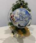 Load image into Gallery viewer, Stand. Handmade Glass Christmas ornament Stand.