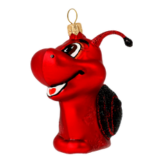 Curious Snail in Ruby & Ink