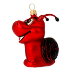 Jovial Wayfarer | Hand-Painted Glass Ornament | Blubom 2020-003
